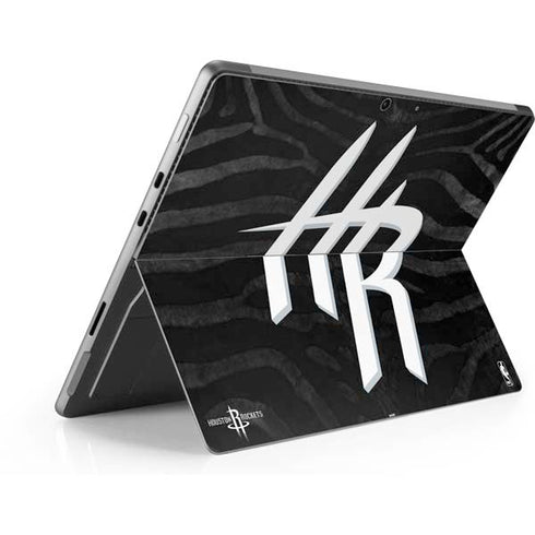 NBA Houston Rockets Black Animal Print Surface Pro 8 Skin